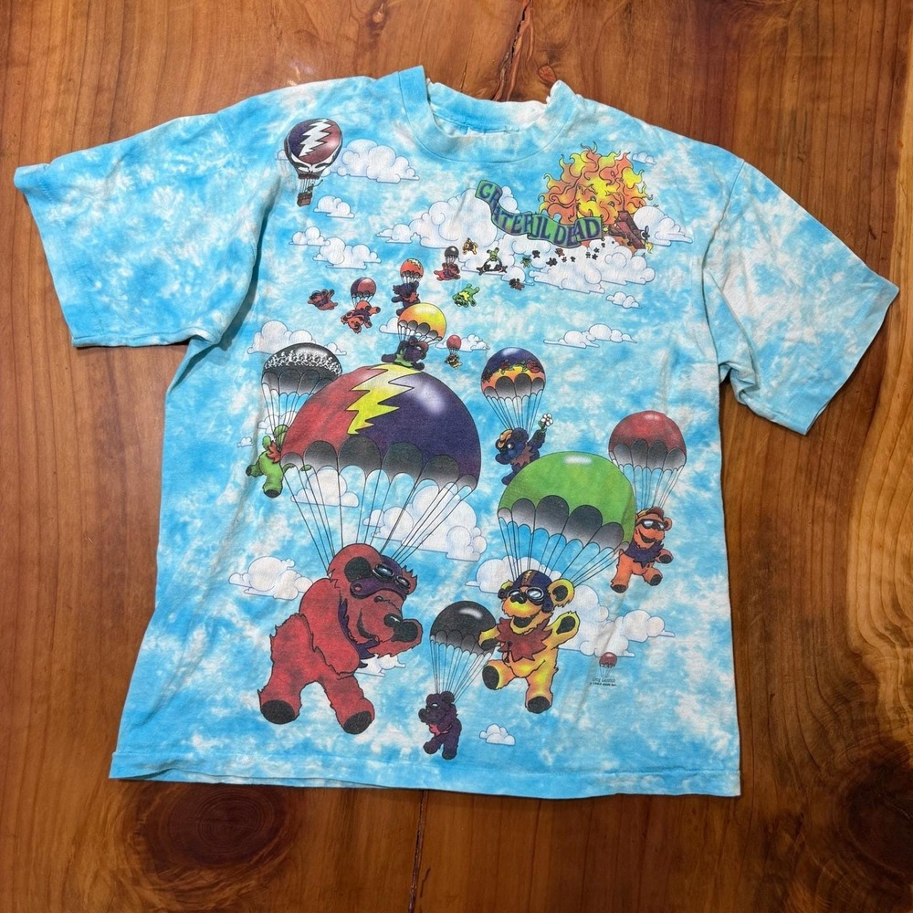 Vintage 1993 GDM Grateful Dead 90s Crewneck T-shirt XL Men's Greg Genrich MM11